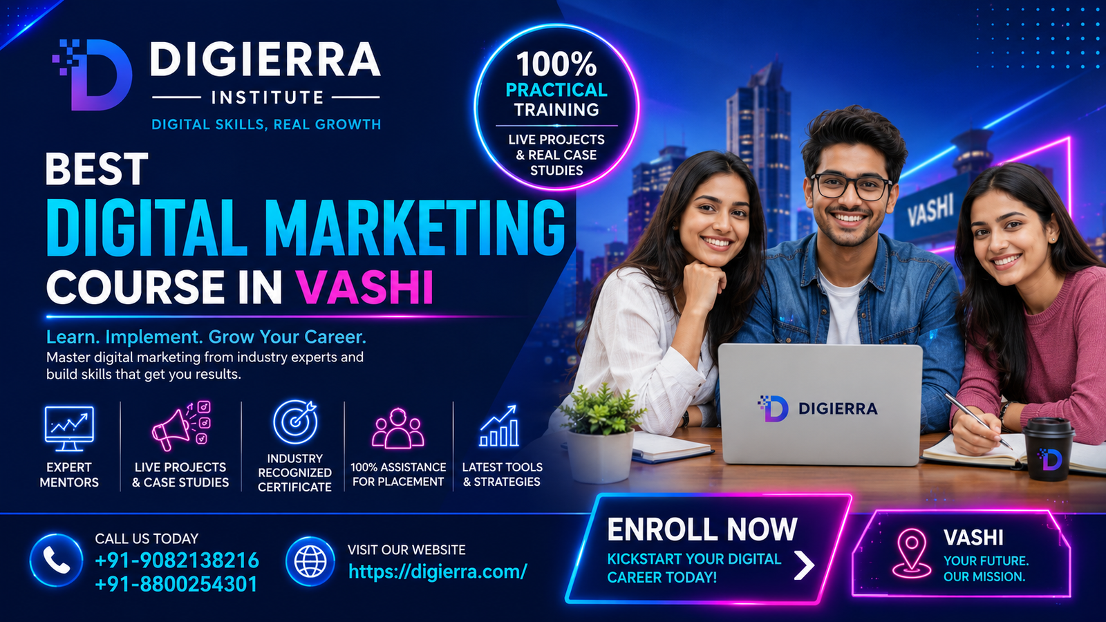 Best Digital Marketing Course in Vashi