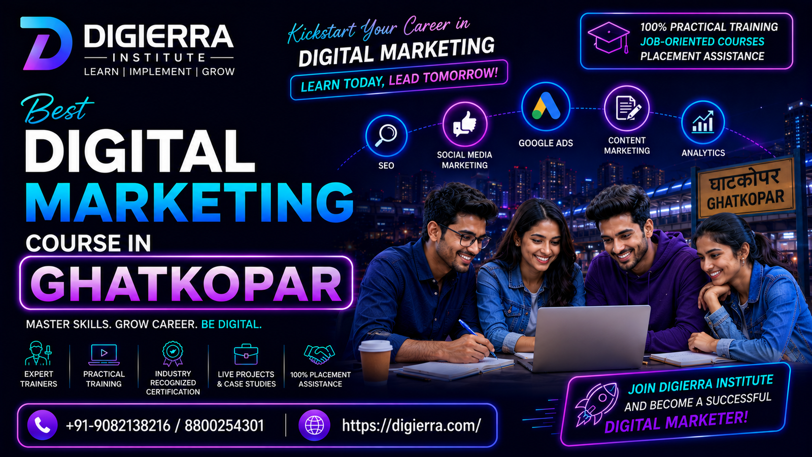 Best Digital Marketing Course in Ghatkopar